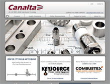 Tablet Screenshot of canaltaflow.com